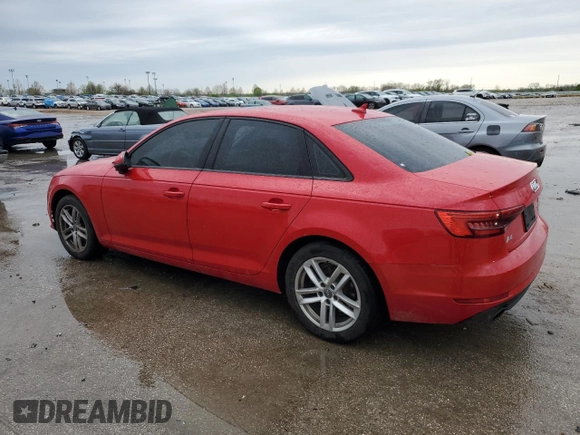 2017 Audi A4 ultra Premium with VIN WAUGMAF48HN070800, listed as a Copart auction lot 51432535 with 124,311 mi miles and Salvage Title. Bid and sale history available at carsss.com. Image 2.