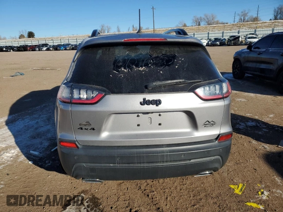 2020 Jeep Cherokee Altitude with VIN 1C4PJMLX7LD594966, listed as a Copart auction lot 88146765 with 0 mi miles and Salvage Title. Bid and sale history available at carsss.com. Image 6.