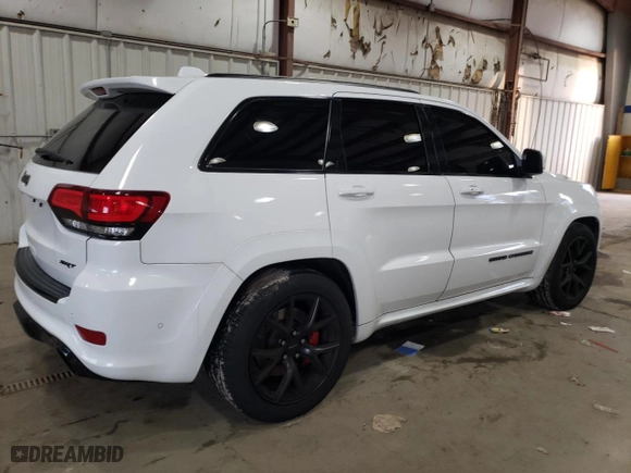 2021 Jeep Grand Cherokee SRT with VIN 1C4RJFDJXMC711364, listed as a Copart auction lot 85362514 with 24,528 mi miles and Salvage Title. Bid and sale history available at carsss.com. Image 3.