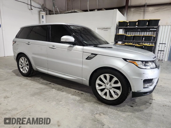 2017 Land Rover Range Rover Sport HSE with VIN SALWR2FK5HA129404, listed as a Copart auction lot 59574235 with 168,847 mi miles and Clean title. Bid and sale history available at DreamBid. Image 4.
