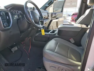 2021 Chevrolet Silverado 1500 LTZ with VIN 3GCUYGET3MG321862, listed as a Copart auction lot 81324384 with 123,966 mi miles and Salvage Title. Bid and sale history available at DreamBid. Image 7.