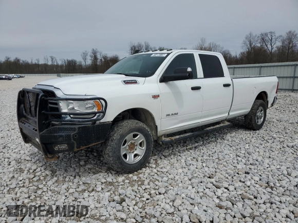 2021 Ram 2500 Tradesman with VIN 3C6UR5HJ9MG505464, listed as a Copart auction lot 51494115 with 129,282 mi miles and Clean Title. Bid and sale history available at carsss.com. Image 1.