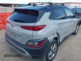 2023 Hyundai Kona SEL with VIN KM8K6CAB4PU008576, listed as a IAAI auction lot 42238107 with 40,248 mi miles and . Bid and sale history available at DreamBid. Image 4.