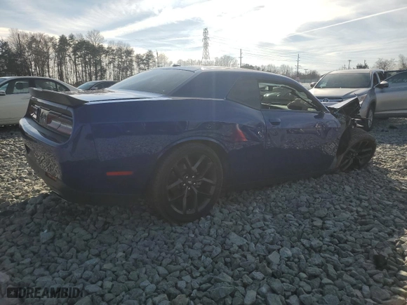 2022 Dodge Challenger GT with VIN 2C3CDZJG4NH151271, listed as a Copart auction lot 44606455 with 45,081 mi miles and Salvage Title. Bid and sale history available at carsss.com. Image 3.