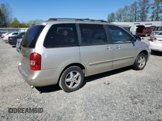 2003 Mazda MPV LX with VIN JM3LW28A230360399, listed as a Copart auction lot 53584885 with 166,441 mi miles and Clean Title. Bid and sale history available at carsss.com. Image 3.