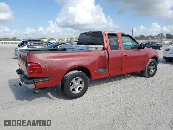 2000 Ford F-150 XL with VIN 2FTZX0724YCA62788, listed as a Copart auction lot 60301585 with Not provided miles and Clean title. Bid and sale history available at DreamBid. Image 3.