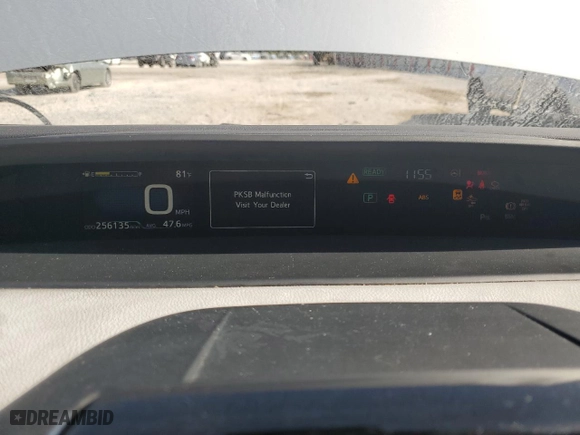 2019 Toyota Prius L Eco with VIN JTDKARFU9K3092229, listed as a Copart auction lot 53745625 with 256,135 mi miles and Non Repairable. Bid and sale history available at carsss.com. Image 9.