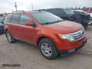 2008 Ford Edge SEL with VIN 2FMDK38C28BB09996, listed as a IAAI auction lot 41877516 with 188,960 mi miles. Bid and sale history available at carsss.com. Image 1.