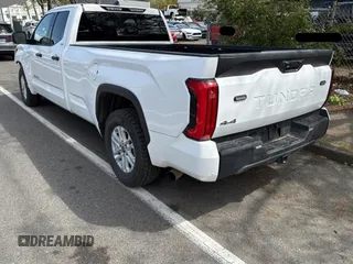 2022 Toyota Tundra SR5 with VIN 5TFLA5GD2NX001679, listed as a Copart auction lot 53191915 with 6,814 mi miles and Salvage title. Bid and sale history available at DreamBid. Image 3.