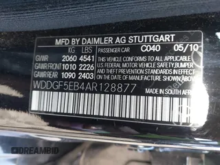 2010 Mercedes-Benz C 300 Sport with VIN WDDGF5EB4AR128877, listed as a IAAI auction lot 42744323 with 143,429 mi miles and . Bid and sale history available at DreamBid. Image 9.