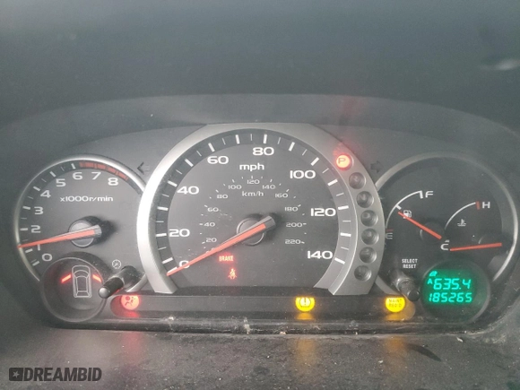 2005 Honda Pilot EX-L with RES with VIN 2HKYF18655H553320, listed as a Copart auction lot 88974095 with 185,265 mi miles and Salvage Title. Bid and sale history available at carsss.com. Image 9.