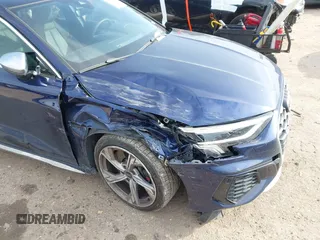 2023 Audi S3 z VIN WAUG3DGY2PA025296, wystawiony jako IAAI lot #41577516 z przebiegiem 23 233 mil mil oraz . Historia ofert i sprzedaży dostępna na DreamBid. Obrazek 6.