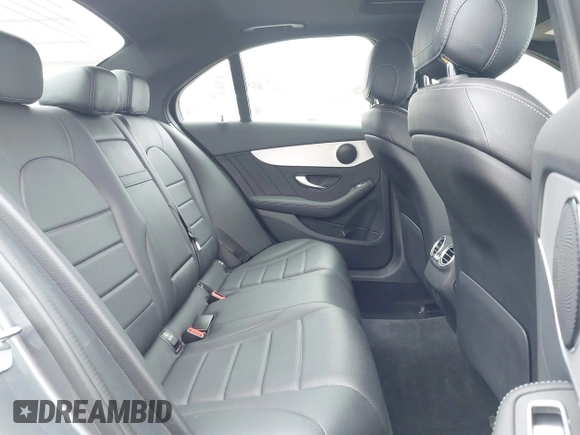 2021 Mercedes-Benz C 300 with VIN W1KWF8DBXMR614581, listed as a IAAI auction lot 42206714 with 35,573 mi miles and . Bid and sale history available at DreamBid. Image 8.