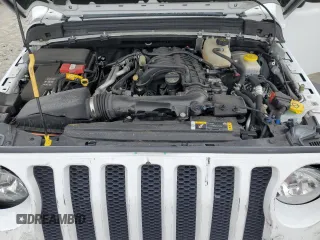 2022 Jeep Wrangler Unlimited Sport S with VIN 1C4HJXDG7NW150546, listed as a Copart auction lot 52297485 with 43,156 mi miles and Salvage title. Bid and sale history available at DreamBid. Image 13.