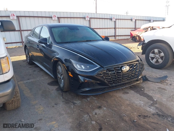 2021 Hyundai Sonata SEL with VIN KMHL64JA0MA164788, listed as a IAAI auction lot 37945387 with 36,432 mi miles. Bid and sale history available at carsss.com. Image 1.
