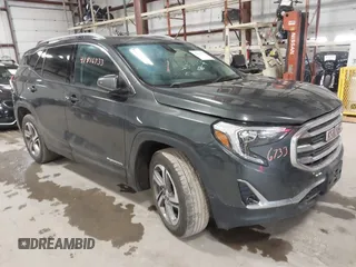2019 GMC Terrain SLT with VIN 3GKALVEVXKL346483, listed as a IAAI auction lot 41816733 with 93,068 mi miles. Bid and sale history available at carsss.com. Image 1.