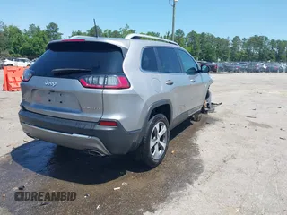 2021 Jeep Cherokee Limited with VIN 1C4PJMDX1MD179500, listed as a IAAI auction lot 42352203 with 76,205 mi miles and . Bid and sale history available at DreamBid. Image 4.