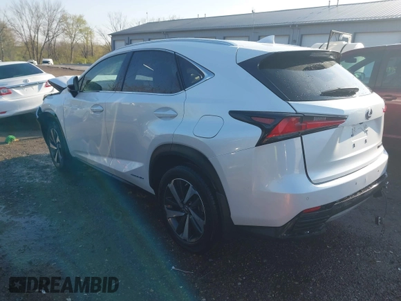 2021 Lexus NX 300h z VIN JTJGJRDZ0M5010607, wystawiony jako IAAI lot #41995463 z przebiegiem 72 463 mil mil oraz . Historia ofert i sprzedaży dostępna na DreamBid. Obrazek 3.