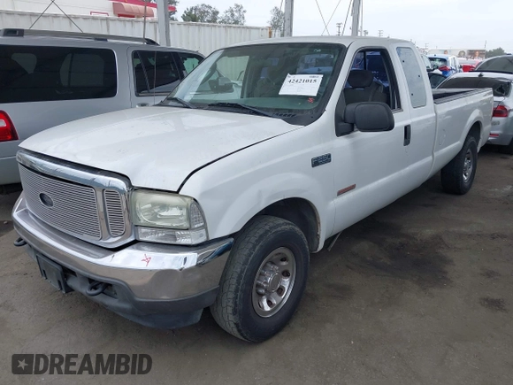 2004 Ford F-250 XL with VIN 1FTNX20PX4EA90583, listed as a IAAI auction lot 42421015 with 148,191 mi miles and . Bid and sale history available at DreamBid. Image 2.