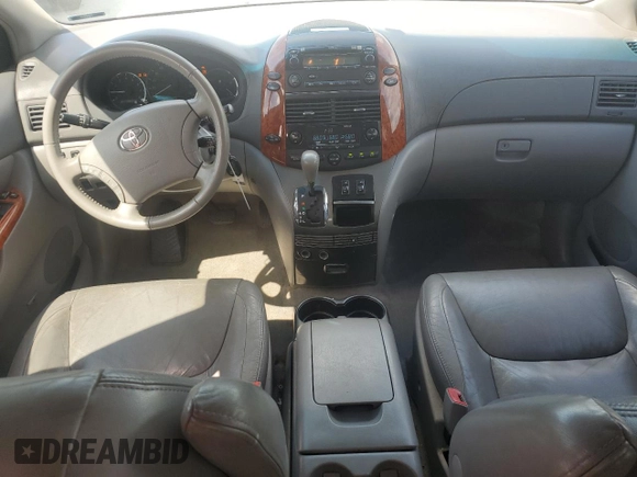 2007 Toyota Sienna XLE with VIN 5TDZK22CX7S081696, listed as a Copart auction lot 53851995 with 186,933 mi miles and Salvage Title. Bid and sale history available at DreamBid. Image 8.