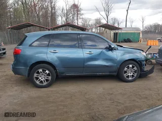 2007 Acura MDX Tech Pkg with VIN 2HNYD28307H520698, listed as a IAAI auction lot 41912874 with 156,648 mi miles. Bid and sale history available at carsss.com. Image 14.