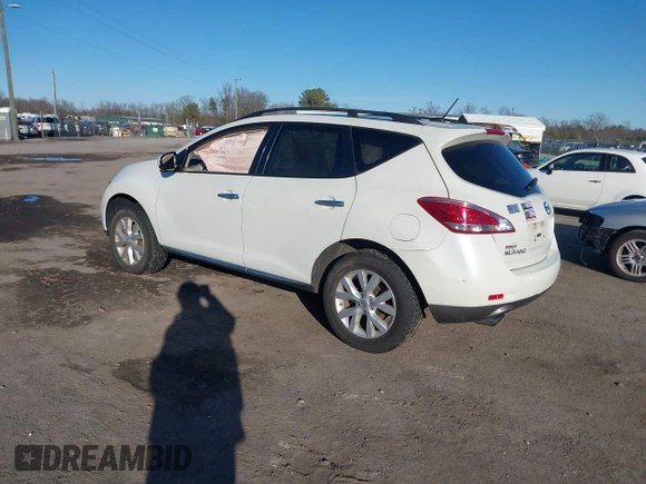 2011 Nissan Murano SV z VIN JN8AZ1MW9BW156749, wystawiony jako IAAI lot #41600144 z przebiegiem 113 094 mil mil oraz . Historia ofert i sprzedaży dostępna na DreamBid. Obrazek 3.