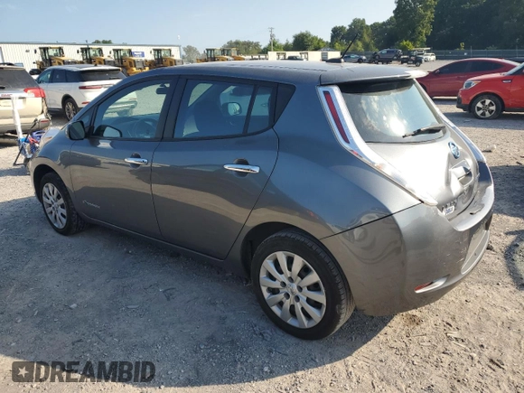 2015 Nissan LEAF SV with VIN 1N4AZ0CP5FC319989, listed as a Copart auction lot 64185663 with 69,099 mi miles. Bid and sale history available at carsss.com. Image 2.