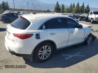 2011 Infiniti FX35 with VIN JN8AS1MU0BM710646, listed as a Copart auction lot 65397904 with 140,642 mi miles and Salvage Title. Bid and sale history available at carsss.com. Image 3.