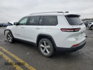2022 Jeep Grand Cherokee Limited с VIN 1C4RJKBG3N8506909, выставлен на аукционе Copart как лот 52156295 с пробегом 35 596 миль миль и Списание • Salvage title. История ставок и продаж доступна на DreamBid. Изображение 2.