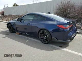 2022 BMW M4 Competition xDrive with VIN WBS43AZ01NCK91432, listed as a Copart auction lot 45240805 with 29,227 mi miles and Salvage Title. Bid and sale history available at carsss.com. Image 2.