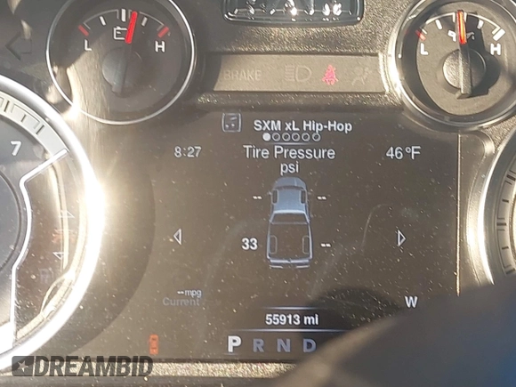 2019 Ram 1500 Classic Warlock with VIN 1C6RR6GG3KS739221, listed as a IAAI auction lot 41128254 with 55,913 mi miles. Bid and sale history available at carsss.com. Image 15.