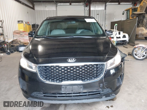 2016 Kia Sedona LX with VIN KNDMB5C14G6191796, listed as a IAAI auction lot 42130638 with 141,099 mi miles and . Bid and sale history available at DreamBid. Image 12.