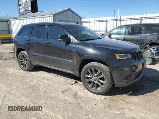 2019 Jeep Grand Cherokee High Altitude with VIN 1C4RJFCG5KC639198, listed as a Copart auction lot 46279795 with 75,359 mi miles and Salvage title. Bid and sale history available at DreamBid. Image 4.