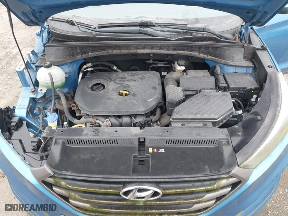 2016 Hyundai Tucson SE with VIN KM8J3CA43GU119562, listed as a IAAI auction lot 40950899 with 100,020 mi miles. Bid and sale history available at carsss.com. Image 10.