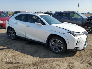 2022 Lexus UX 250h with VIN JTHP9JBH1N2060859, listed as a Copart auction lot 61948845 with 44,567 mi miles and Salvage title. Bid and sale history available at DreamBid. Image 4.