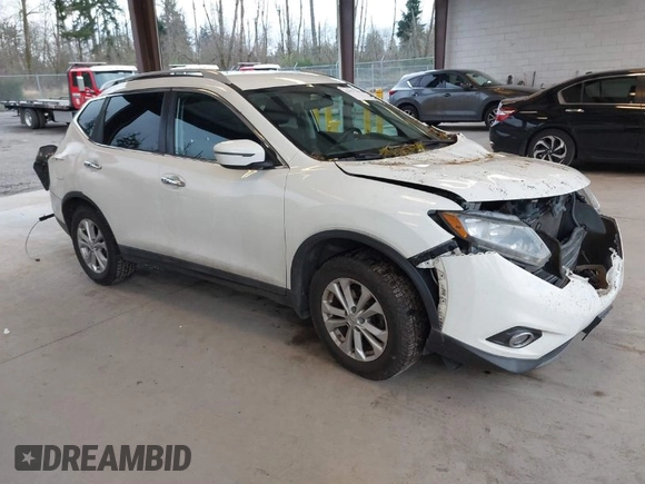 2016 Nissan Rogue SL with VIN 5N1AT2MV9GC747873, listed as a IAAI auction lot 41937945 with 98,888 mi miles and . Bid and sale history available at DreamBid. Image 1.