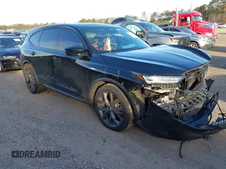 2024 Acura MDX w/A-Spec Package with VIN 5J8YE1H01RL024660, listed as a IAAI auction lot 41586135 with 5,075 mi miles. Bid and sale history available at carsss.com. Image 1.