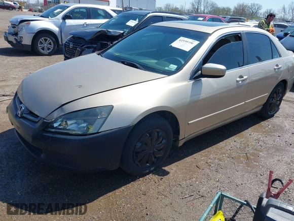 2005 Honda Accord EX with VIN 1HGCM56755A021710, listed as a IAAI auction lot 41939456 with 287,427 mi miles and . Bid and sale history available at DreamBid. Image 2.