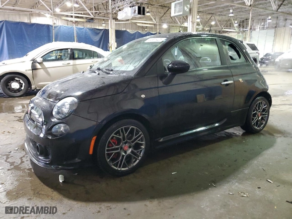 2015 FIAT 500 Abarth with VIN 3C3CFFFH6FT500840, listed as a Copart auction lot 44991425 with 60,068 mi miles and Clean Title. Bid and sale history available at carsss.com. Image 1.