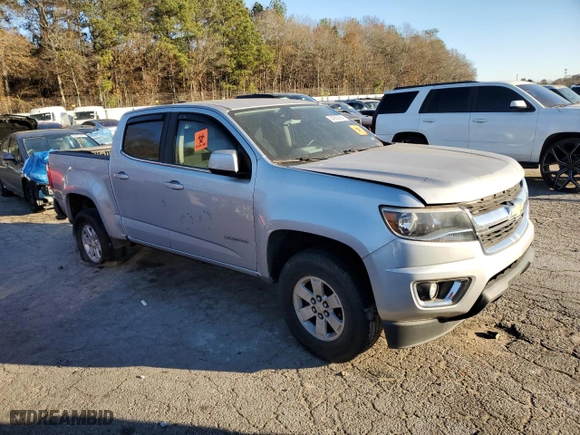 2017 Chevrolet Colorado 2WD WT with VIN 1GCGSBEA6H1231920, listed as a Copart auction lot 84860694 with 0 mi miles and Salvage Title. Bid and sale history available at carsss.com. Image 4.