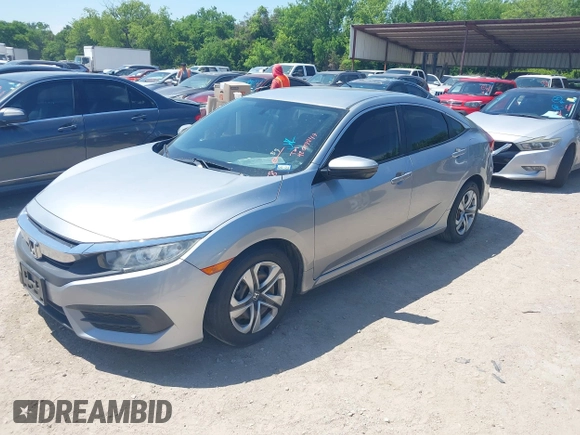 2018 Honda Civic Sedan LX with VIN 19XFC2F53JE042512, listed as a IAAI auction lot 42047847 with 89,505 mi miles. Bid and sale history available at carsss.com. Image 20.