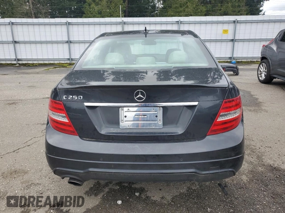 2013 Mercedes-Benz C-Class C 250 Sport with VIN WDDGF4HB0DA772708, listed as a Copart auction lot 51168445 with 38,790 mi miles and Salvage Title. Bid and sale history available at carsss.com. Image 6.