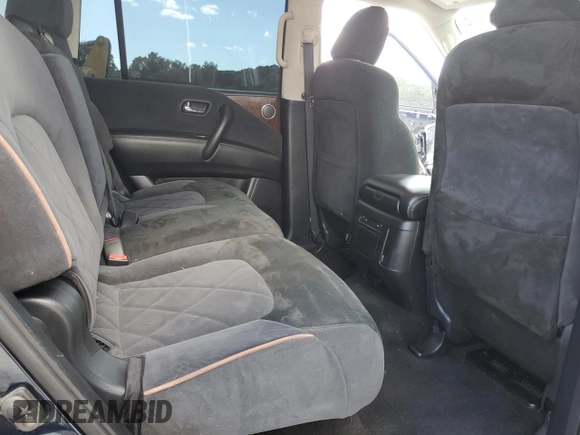 2020 Nissan Armada SV with VIN JN8AY2ND9LX016279, listed as a Copart auction lot 58010604 with 86,016 mi miles and Salvage Title. Bid and sale history available at carsss.com. Image 11.
