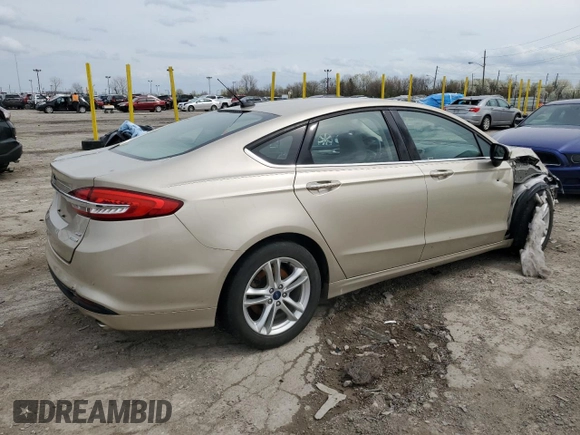 2018 Ford Fusion SE with VIN 3FA6P0HD0JR196333, listed as a Copart auction lot 51689275 with 72,767 mi miles and Salvage Title. Bid and sale history available at carsss.com. Image 3.