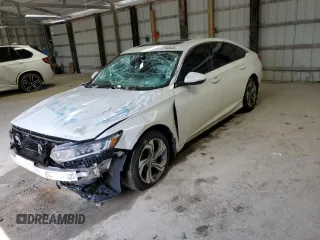 2020 Honda Accord EX-L with VIN 1HGCV2F58LA007310, listed as a Copart auction lot 57358945 with 98,665 mi miles and Salvage title. Bid and sale history available at DreamBid. Image 1.