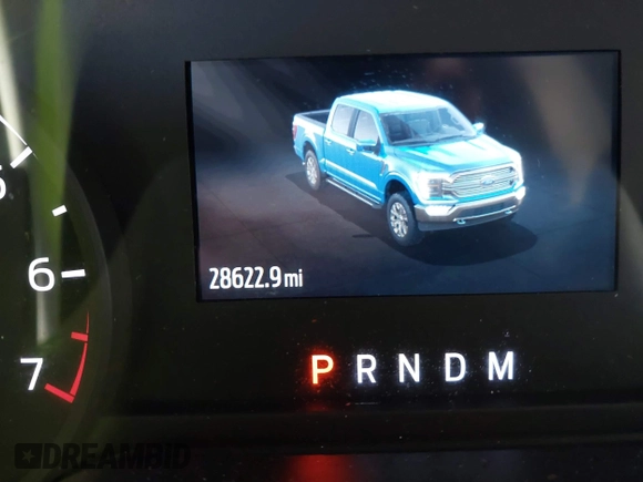 2021 Ford F-150 XL with VIN 1FTEW1CP0MKD90871, listed as a IAAI auction lot 41413164 with 28,622 mi miles. Bid and sale history available at carsss.com. Image 7.