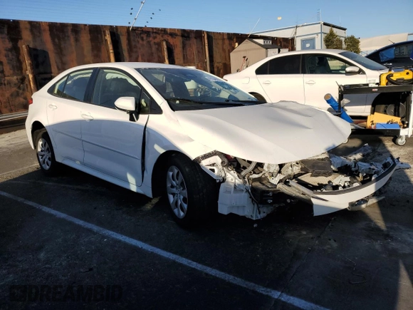 2023 Toyota Corolla Hybrid LE with VIN JTDBCMFE8PJ007549, listed as a Copart auction lot 47654805 with 0 mi miles and Salvage Title. Bid and sale history available at carsss.com. Image 4.