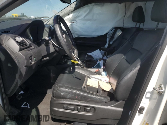 2018 Honda Pilot EX-L with VIN 5FNYF6H54JB013986, listed as a Copart auction lot 60743165 with 124,373 mi miles and Salvage title. Bid and sale history available at DreamBid. Image 7.