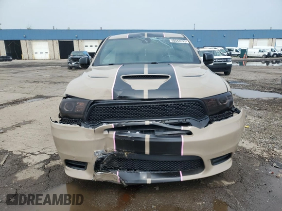 2018 Dodge Durango R/T with VIN 1C4SDJCTXJC219511, listed as a Copart auction lot 60043295 with 135,782 mi miles and Salvage title. Bid and sale history available at DreamBid. Image 5.
