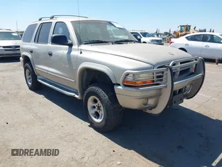 2001 Dodge Durango with VIN 1B4HS28N21F565015, listed as a IAAI auction lot 42744735 with 163,512 mi miles and . Bid and sale history available at DreamBid. Image 1.